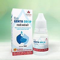 Five Genta Drop thuốc nhỏ mắt Đặc trị các chứng dị ứng và nhiễm khuẩn của mắt