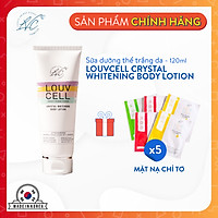 KEM DƯỠNG TRẮNG DA TOÀN THÂN LOUVCELL CRYSTAL WHITENING BODY LOTION 120ml