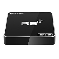 R9 4K Media Player TV Box Android 9.0 with Remote Control 2.4G/5G WiFi Digital TV Box Player Amlogic S905W Quad Core ARM