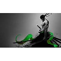 Poster A3 dán tường Anime, decal 30x42 trang trí có keo one piece wallpaper 6
