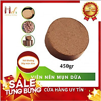 {GIÁ THẤP NHẤT} Viên Nén Bánh Nén Mụn Dừa Xơ Dừa 0.45Kg Dùng Trồng Rau Sạch Bằng Đất Sạch, Xơ Dừa Và Phân Bón Hữu Cơ