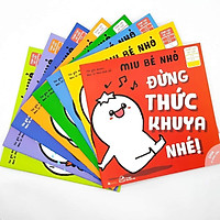 Sách Ehon Nhật Bản- Bộ sách ehon kĩ năng sống MiuMiu bé nhỏ dành cho bé từ 1-6 tuổi- Ehon dạy bé bằng những lời yêu thương