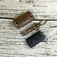 Nhiều màu bao da chìa khóa smartkey dòng xe Janus, Grande, Latte, Freego,NVX, Ex155 - Loại 2 nút