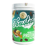 Sữa bổ sung protein hữu cơ từ hạnh nhân và đậu tằm dành cho người ăn chay Trusted Nutrition Organic Plant Protein 740g