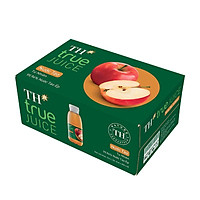 Thùng nước táo tự nhiên TH true JUICE 350 ml x 24 chai