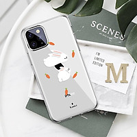 Ốp lưng điện thoại silicon in hình động vật phong cách hoạt hình dành cho iphone 5 / 6 / 7 / 8 / xr / x / xs / xs max / 11 / 11pro / 11pro max / 12 / 12 mini / 12 pro / 12 pro max - A711