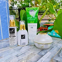 Bộ sản phẩm chăm sóc da mặt hoàn hảo Acosmetics (Sữa rửa mặt, Detox, Serum và Kem face Pháp)