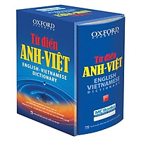 Sách - Từ Điển Anh Việt Phiên Bản Bìa Xanh Cứng - Giải Nghĩa Đầy Đủ Ví Dụ Phong Phú