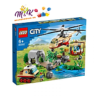 Đồ Chơi LEGO Biệt Đội Cứu Hộ Động Vật Hoang Dã 60302