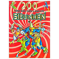 200 Hình Bóc Dán 5 Anh Em Siêu Nhân – Tập 1