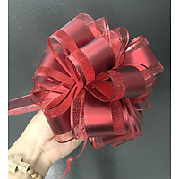 Nơ rút tú cầu cao cấp sai đại, nơ gói hoa gói quà trang trí siêu đẹp