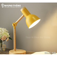 Đèn Học, Đèn Để Bàn Làm Việc Vintage DB-3046 - Điều Chỉnh Góc Chiếu Sáng - Tiết Kiệm Điện - Tặng Kèm Bóng LED - Có Video