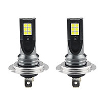 Car Fog Light 3030 12LED H7 DC12V-24V 24W LED Headlight Daytime Running Light LED Bulb
