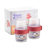 Bộ 2 hộp nhựa đựng thực phẩm LOCK & LOCK 150ml*2
