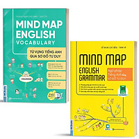 Sách - Combo Mindmap English Grammar và Mindmap English Vocabulary - Học Kèm App Online