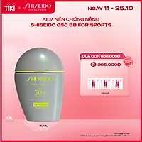 Kem nền chống nắng Shiseido Sport BB 30ml SPF 50, PA+++, Light