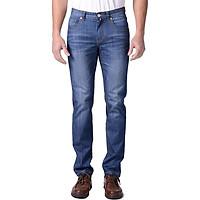 Quần Jean Nam Mát Nhẹ Đàn Hồi Pierre cardin Shu Yi 321 - Xanh Nhạt