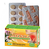 Viên ngậm ho thảo dược Lozena+ hộp 20 viên- Giúp bổ phế, làm ấm đường hô hấp, giúp làm dịu cơn ho, giảm đau rát họng, viêm họng, khản tiếng và làm thơm miệng.