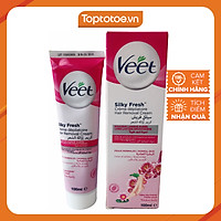 Kem Tẩy Lông VEET Silk & Fresh Lotus Milk & Jasmine 100ml