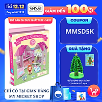 Mô hình giấy 3D Lâu Đài Công Chúa chính hãng Sassi Junior Princess Castle 3D modeling