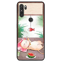Ốp lưng dành cho Vsmart Active 3 mẫu Mèo Và Điện Thoại