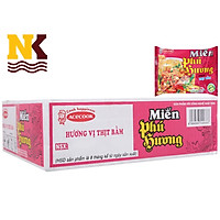 Thùng 24 Gói Miến Gói Phú Hương Hương Vị Thịt Bằm Acecook