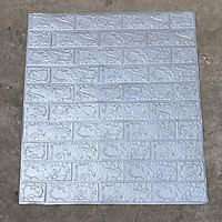 Xốp dán tường giả gạch 3D - Khổ lớn 70x77cm