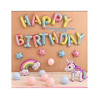 Bóng ngựa Pony Backdrop Thiết Kế Tên Theo Yêu Cầu Có Thể Đổi Màu Ngựa Theo yêu thích Tặng Bơm Và keo