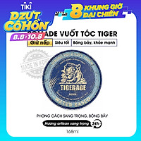 Pomade gốc nước tạo kiểu siêu bóng 6+, độ giữ nếp mạnh mẽ 10+ Dashu Classic Tiger Rage Pomade Water Based 168ml hương nước hoa cao cấp mùi Artisan nam tính, 90% thảo dược bảo vệ tóc, da đầu, dễ làm sạch.