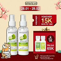 Combo 2 Serum Bưởi Milaganics (100ml/ Chai)