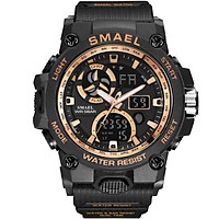 SMAEL Watch Multifunctional Calendar Alarm Clock Luminous Waterproof Watch Outdoor Mountaineering Electronic Watch 8011