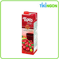 Nước ép nam việt quất và trái cây hỗn hợp (100%) Tipco 1 lít