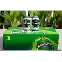 Bia Sài Gòn Lager 1 thùng 24 lon 330ml