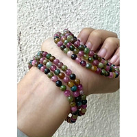 Vòng tay tourmatine quấn tay 3 vòng