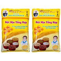 COMBO 2 GÓI BỘT DINH DƯỠNG ĂN DẶM CHO TRẺ EM THÀNH RÂU - 1KG
