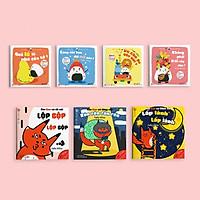 Combo 7 cuốn Ehon Âm thanh + Giri – Chú bé cơm nắm (Tặng kèm cuốn Những Câu Chuyện Kinh Đ