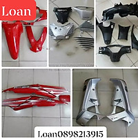 DÀN ÁO DÀNH CHO XE HONDA FUTURE NEO GT MÀU ĐỎ BẠC