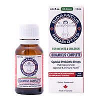 Men vi sinh 10 chủng lợi khuẩn duy nhất Bioamicus Complete - Canada