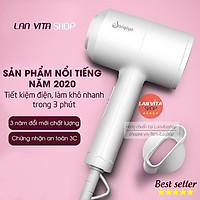 Máy Sấy Tóc Tạo Kiểu Công Suất Lớn, Chăm Sóc Tóc Không Bị Khô Xơ Nhờ Ion Âm