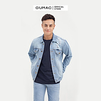 Áo khoác jeans nam GUMAC AJNB838 cơ bản