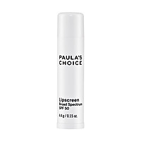 Dưỡng môi mềm mịn chống nắng Paula's Choice LipScreen Broad Spectrum SPF 50 4.4g Mã: 2560