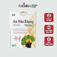 Viên Uống Giúp Hoạt Huyết, Lưu Thông Tuần Hoàn Máu Não - An Não Khang - Hộp/28 viên