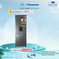 Tủ Lạnh 2 Cánh Panasonic 290 Lít NR-BV320WSVN ngăn đá dưới - Lấy nước ngoài - Hàng chính hãng