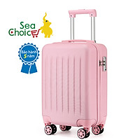 19 inch Mang theo Hành lý Vỏ Cứng Nhẹ Vali ABS 4 Bánh Xe Quay Có Khóa TSA