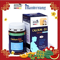 Viên nang Calcium D3 - Hộp 60 viên giúp bổ sung Canxi và các Vitamin cho cơ thể người già, trẻ em, phụ nữ có thai và cho con bú, giúp hệ xương răng chắc khỏe
