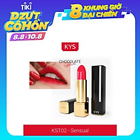 Son Chocolate Matte Lipstick KYS – SENSUAL ĐỎ LẠNH