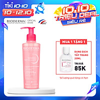 Gel rửa mặt tạo bọt cho da nhạy cảm Bioderma Sensibio Gel Moussant - 200ml