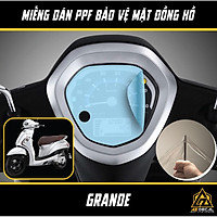 Miếng Dán PPF Bảo Vệ Mặt Đồng Hồ Cho Xe Yamaha Grande