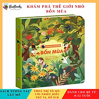 Sách - Khám phá thế giới nhỏ Bốn Mùa- Sách 2D tương tác lật mở cho trẻ (0 - 12 tuổi)- NXB Lao Động