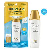 Sữa Chống Nắng Hằng Ngày Dưỡng Trắng Sunplay Skin Aqua Clear White SPF 50+, PA++++ (25g)
